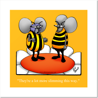 Funny Spectickles Fashion Bug Cartoon Humor Posters and Art